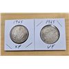 Image 1 : Two 1956 Canadian ‘Centennial’ Fifty Cent Pieces.