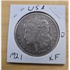 Image 1 : One 1921 American Silver Morgan Dollar.