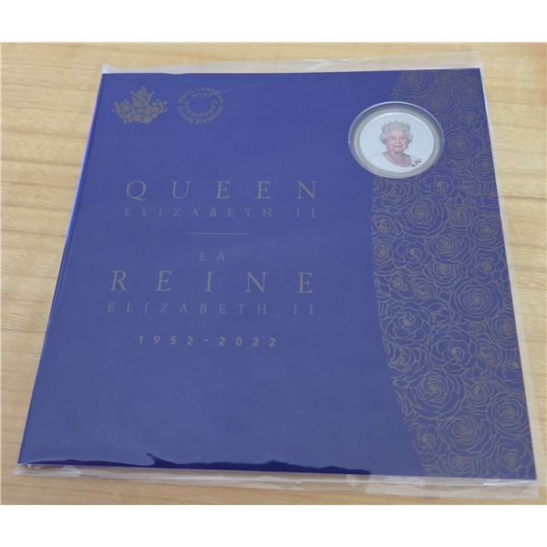 2022 RCM “A Tribute to Queen Elizabeth II” Fine Silver Coin.