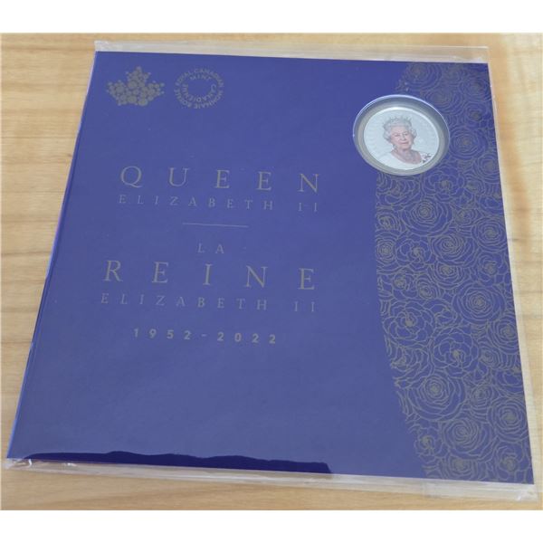 2022 RCM “A Tribute to Queen Elizabeth II” Fine Silver Coin.