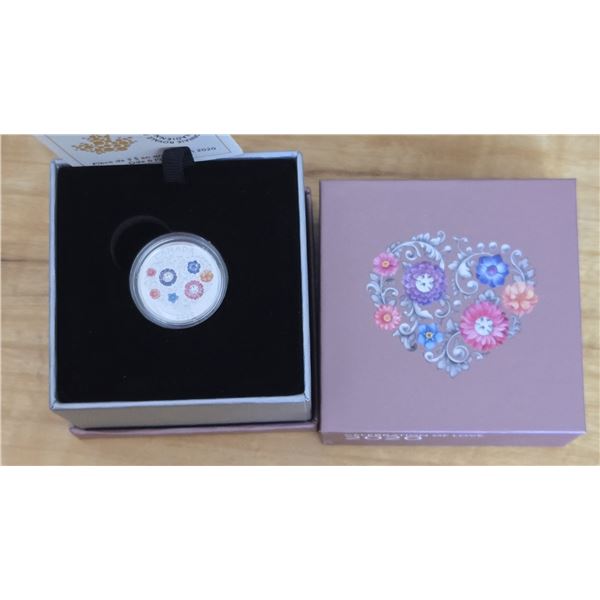 2020 RCM “Celebration of Love” Fine Silver $3 Coin