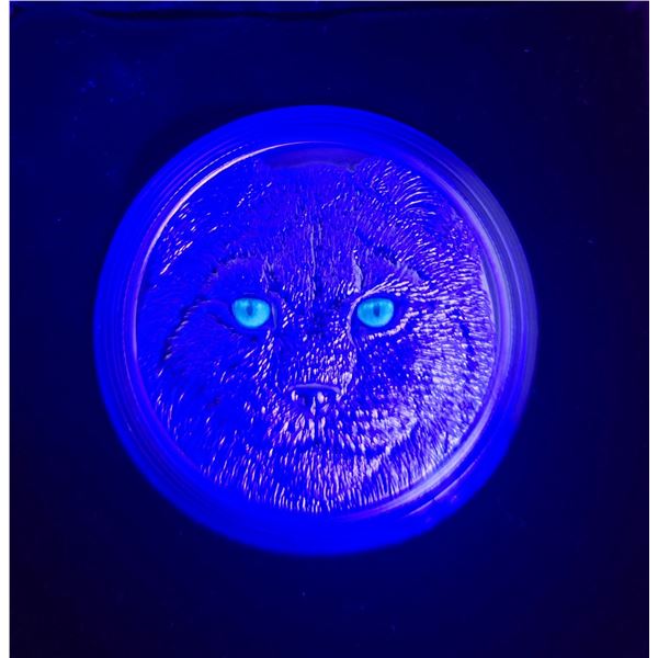 2017 RCM “The Eyes of the Lynx” Fine Silver 15$ Coin.