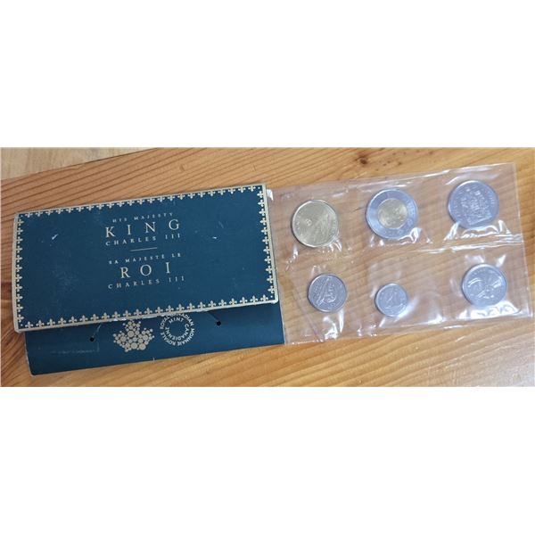 2023 RCM “King Charles III” Uncirculated Coin Set