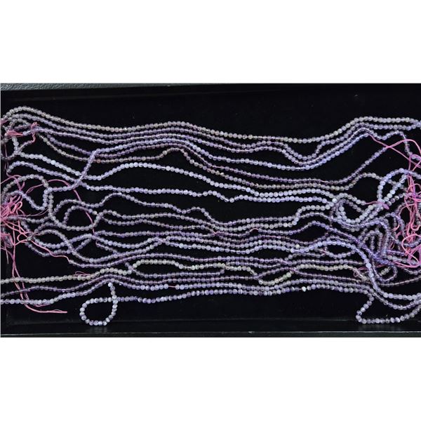 Twenty 16” Strands of Amethyst Beads