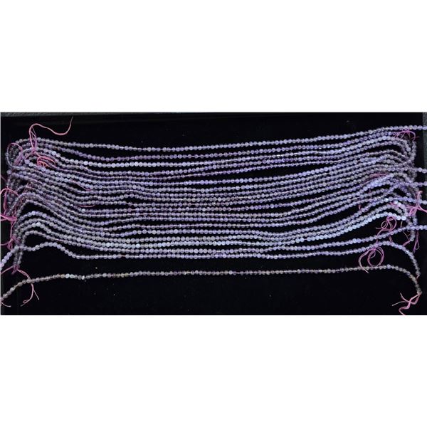 Twenty 16” Strands of Amethyst Beads