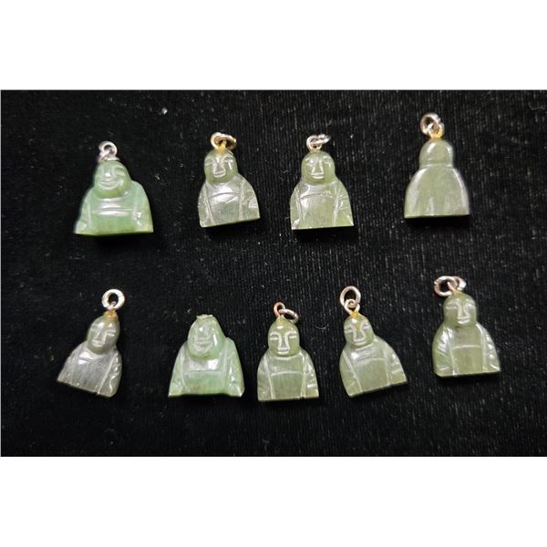 Nine Old Man Jade Pendents