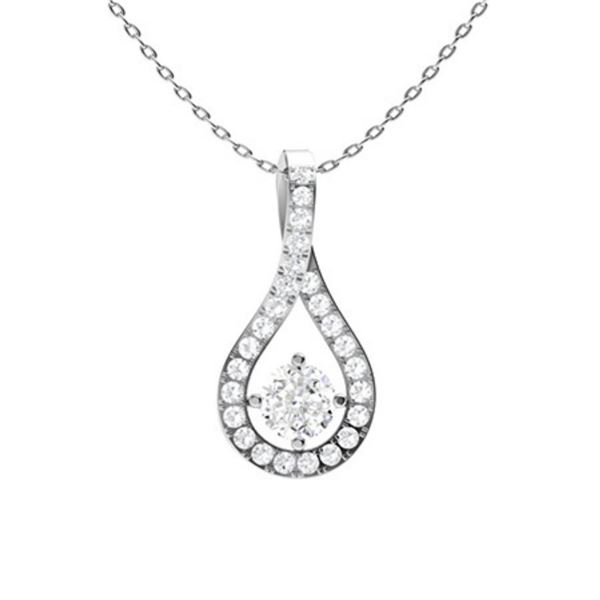 Gold & White Diamonds 2.50 Cts Necklace - E/VVS