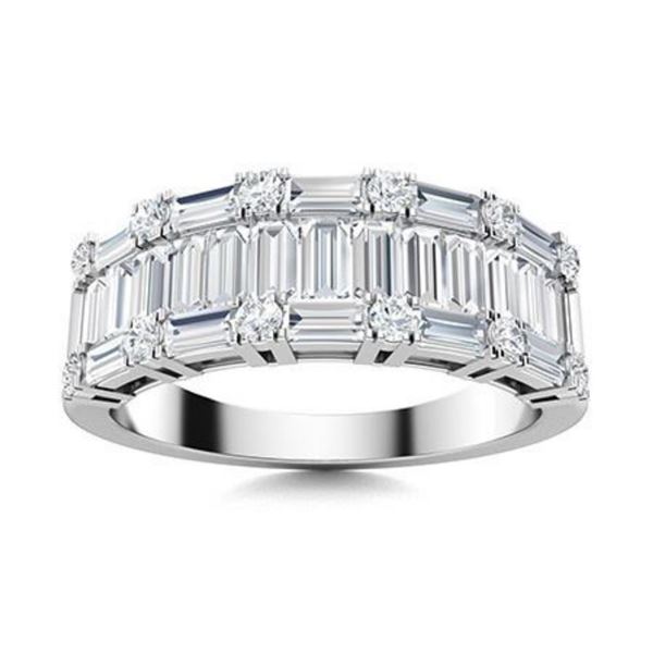 Gold & White Diamond 5 Cts  Ring