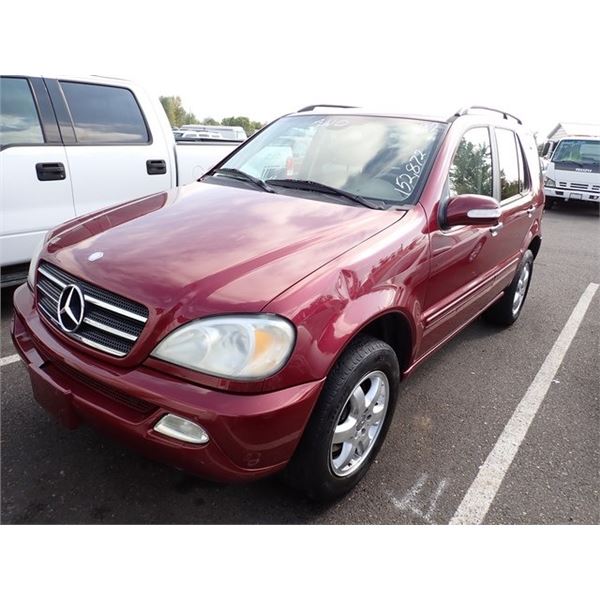 2002 Mercedes-Benz ML500