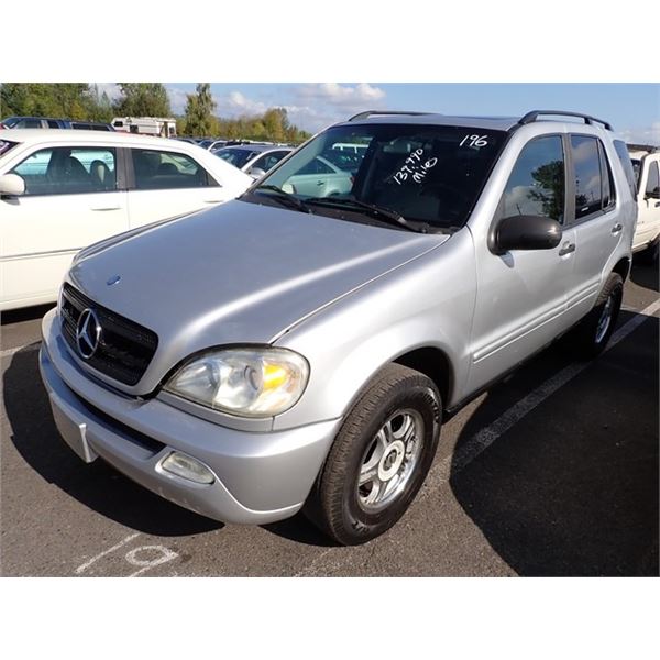 2003 Mercedes-Benz ML350