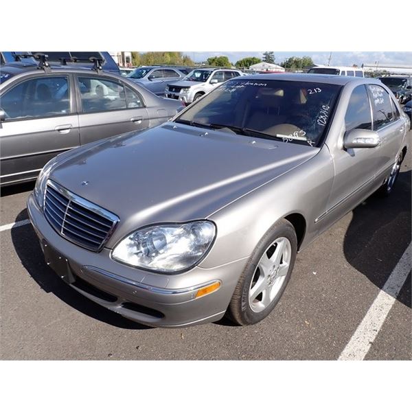 2004 Mercedes-Benz S500