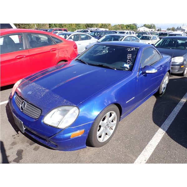 2003 Mercedes-Benz SLK230