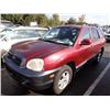 Image 1 : 2003 Hyundai Santa Fe