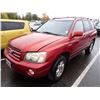 Image 1 : 2003 Toyota Highlander