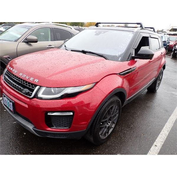 2016 Land Rover Range Rover Evoque