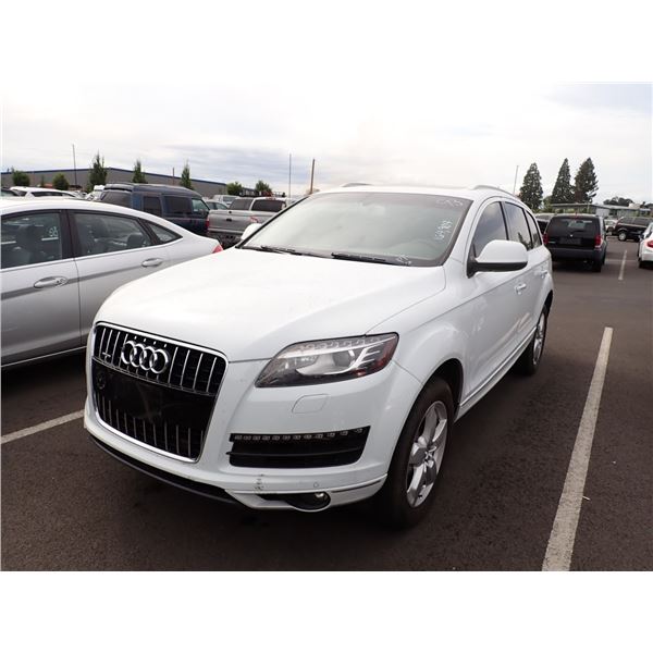 2013 Audi Q7