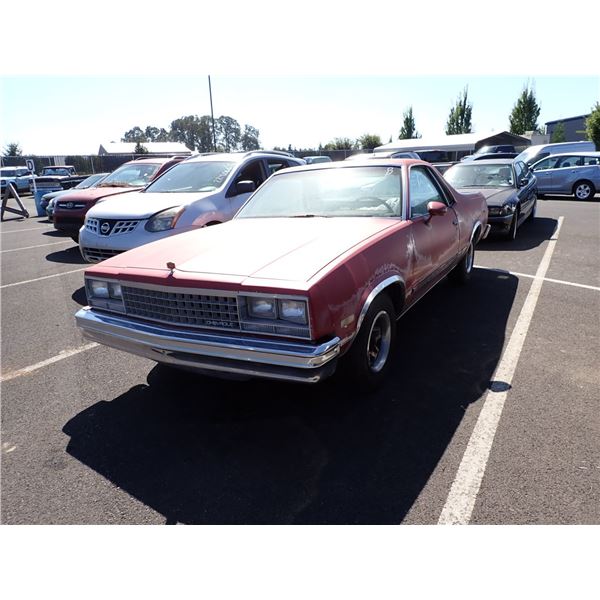 1984 Chevrolet El Camino