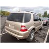 Image 3 : 2003 Mercedes-Benz ML350