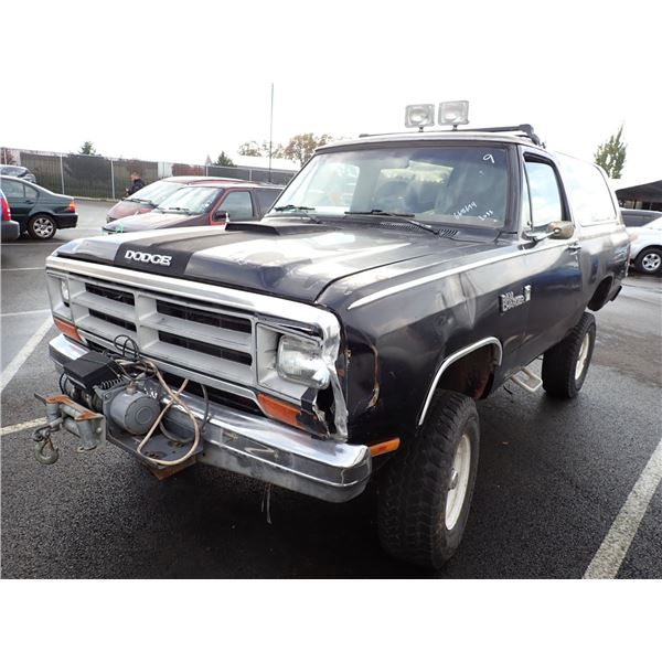 1985 Dodge Ramcharger