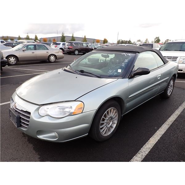 2006 Chrysler Sebring