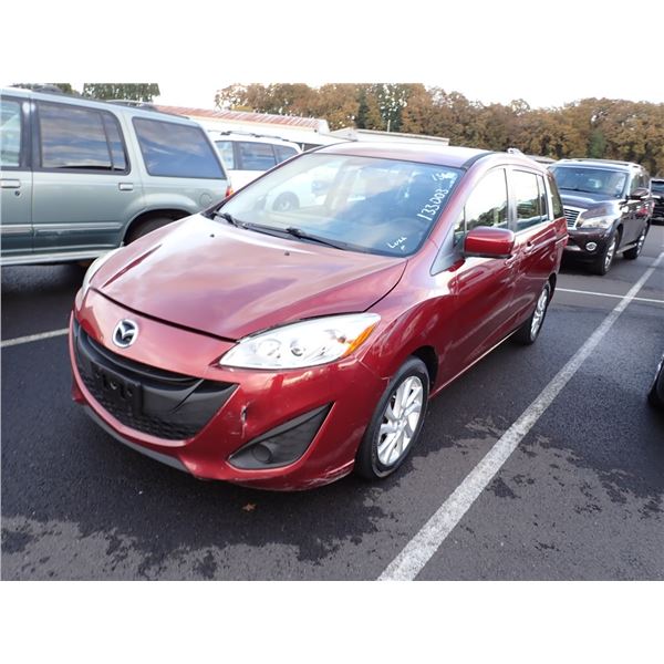 2012 Mazda Mazda5