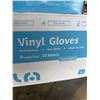 Image 3 : NEW CASE OF SIZE LARGE VINYL GLOVES, 10 BOXES OF 100PC