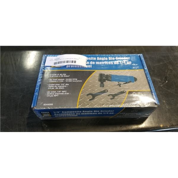 NEW POWERFIST 1/4 COMPOSITE ANGLE DIE GRINDER