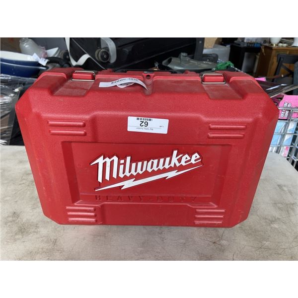MILWAUKEE CIRCULKAR SAW IN CASE, WORKING