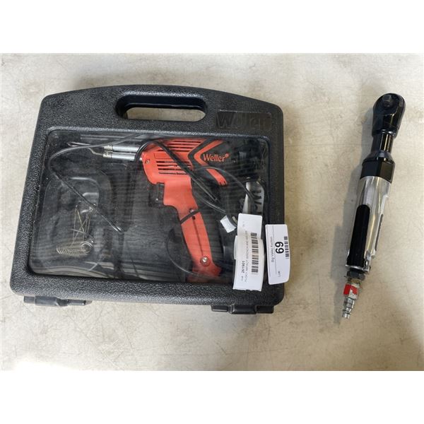 HUSKY IMPACT WRENCH AND WELLER SOLDERING GUN