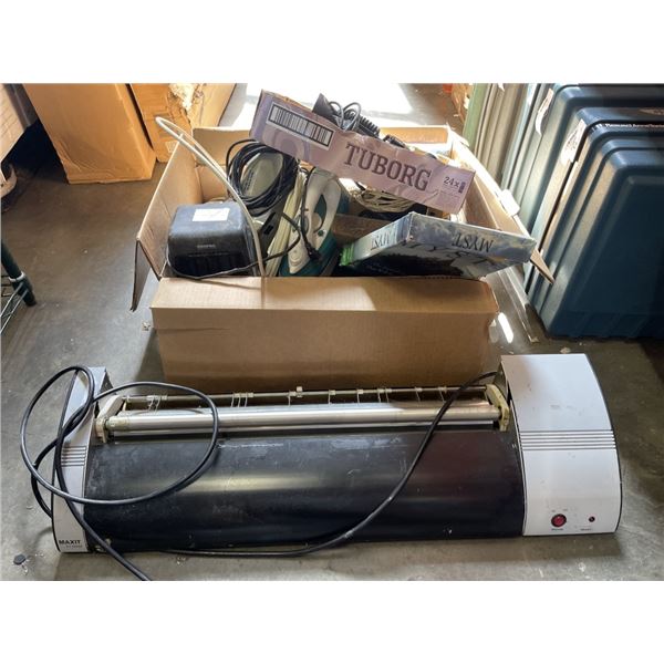 MAXIT HEAT SEALER AND ASSORTED ELECTRONICS