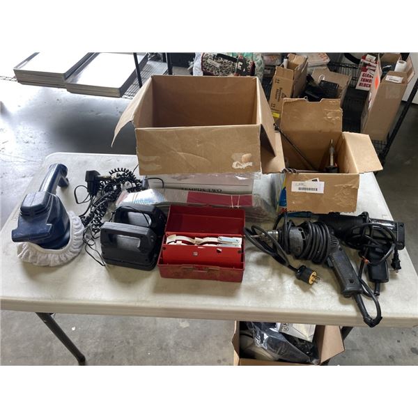 2 BOXES OF TOOLS