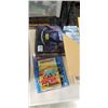 Image 3 : TOTE OF VINTAGE VW, FORD  AND BOSCH AUTOMOTIVE PARTS, ASSEMBLIES, MANUALS, OIL FILTERS AND BATTERY B