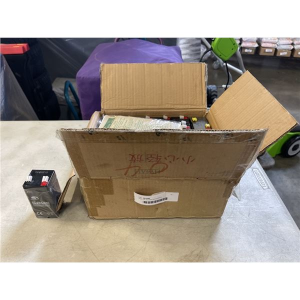CASE OF 4V4.0AH BATTERIES