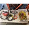 Image 1 : NEW HUSKY 3/8 X 50FT AIR HOSE, AND ASSORTED TORCH'S AND SHOP SUPPLY