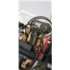 Image 2 : WELDING RODS, BLACK AND DECKER PLANER, 1/2 INCH IMPACT WRENCH, DRILL ETC