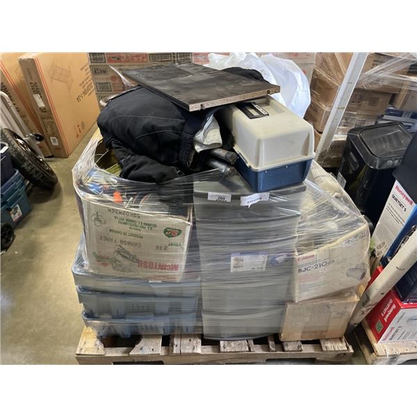 PALLET OF ASSORTED ESTATE TOOLS AND HARDWARE