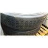 Image 4 : 2  11  22.5 TRAILOR RECAPS ON NEW STEEL WHEEL