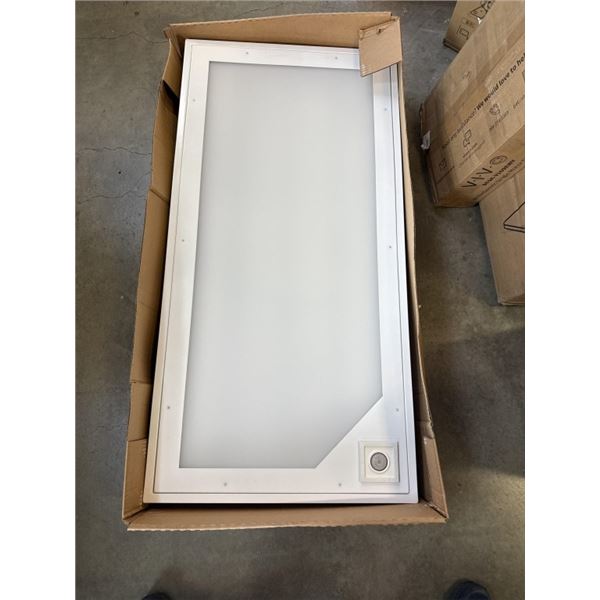 NEW LITHONIA 48X24 CEILING PANEL LIGHT, SEE PICTURE FOR MODEL SPECIFICS
