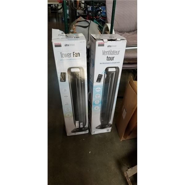 2 TOWER FANS