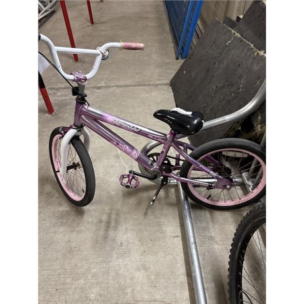 PURPLE HOLLYWOOD KIDS BIKE
