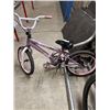 Image 1 : PURPLE HOLLYWOOD KIDS BIKE
