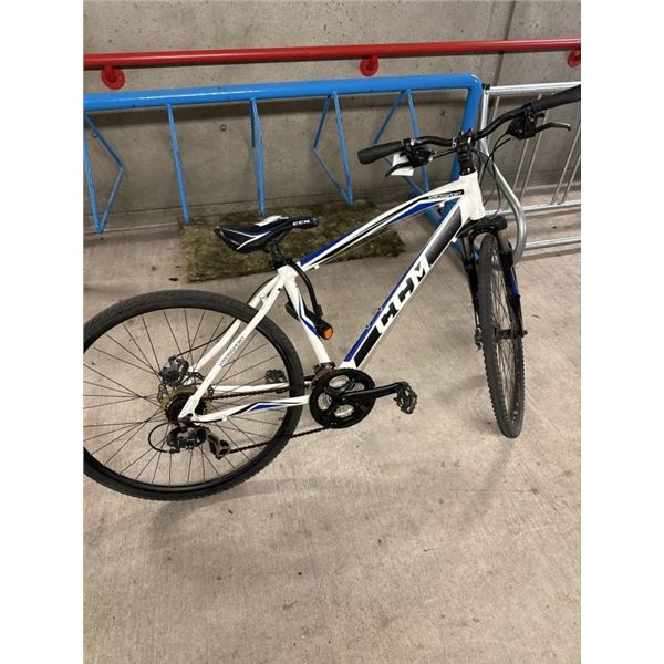 WHITE CCM BIKE