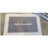 Image 2 : 4 NEW 'HELLO BEAUTIFUL' BATHROOM NON-SLIP MATTS, 34 INCH X 23 INCH