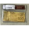 Image 1 : 24KT GOLD BANK NOTE