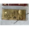 Image 2 : 24KT GOLD BANK NOTE