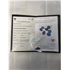 Image 1 : CERTIFIED 4.87CT BLUE SAPPHIRE GEMSTONE PARCEL, $7230 APPRAISAL