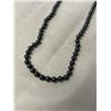 Image 2 : BLACK ALASKAN HEMETITE BEAD NECKLACE