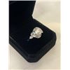 Image 2 : HIGH GRADE SILVER WITH LARGE GENUINE PEARL RING MARKED SILVER