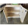 Image 2 : 2 DOOR LOCKING CABINET WITH KEYS
