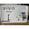 Image 2 : VIVO QUAD MONITOR DESK STAND, VIVO LAPTOP TRAY AND DESK MOUNT, AND SINGLE MONITOR DESK STAND
